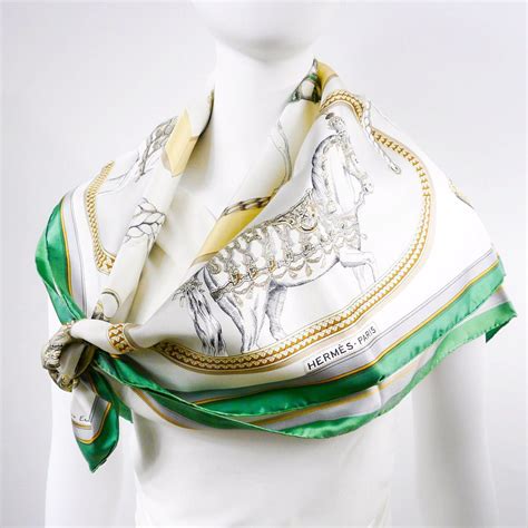 how are hermes scarves made